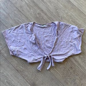 Urban Outfitters Front-Tie Top